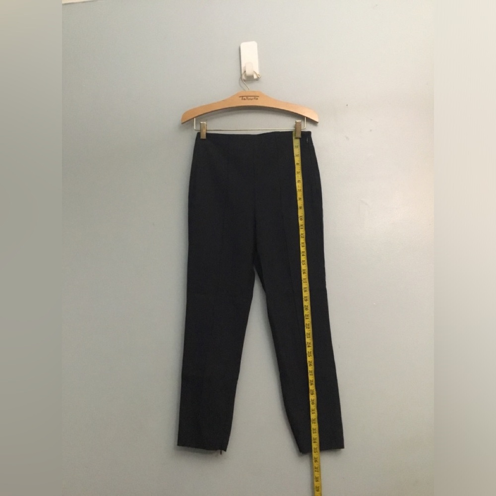 Theory Navy Wide-Leg Trousers